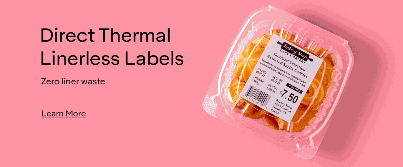 Direct Thermal Linerless Labels