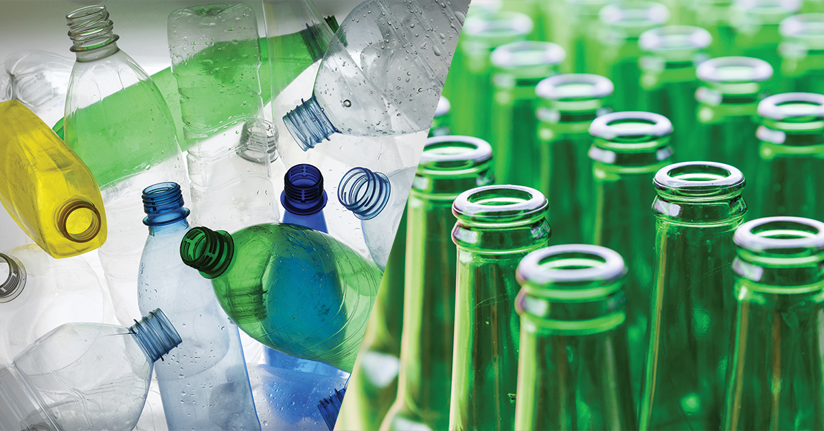 How PS Labels Support Plastic and Glass Recycling