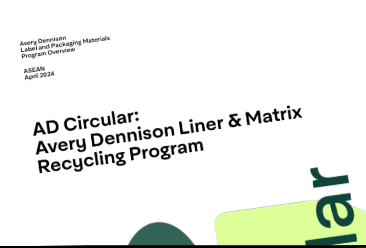 AD Circular Avery Dennison Liner & Matrix Recycling Program