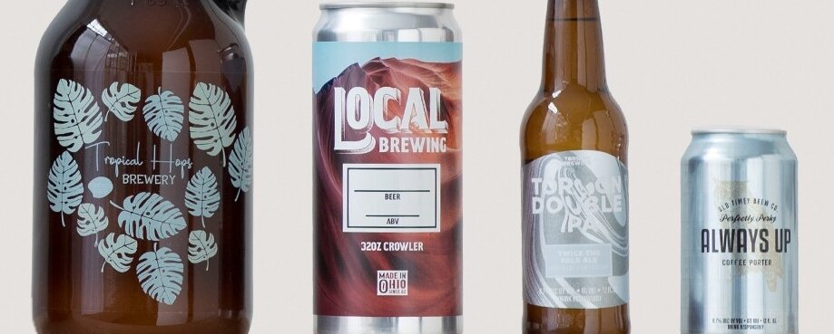labels for beer and beverages