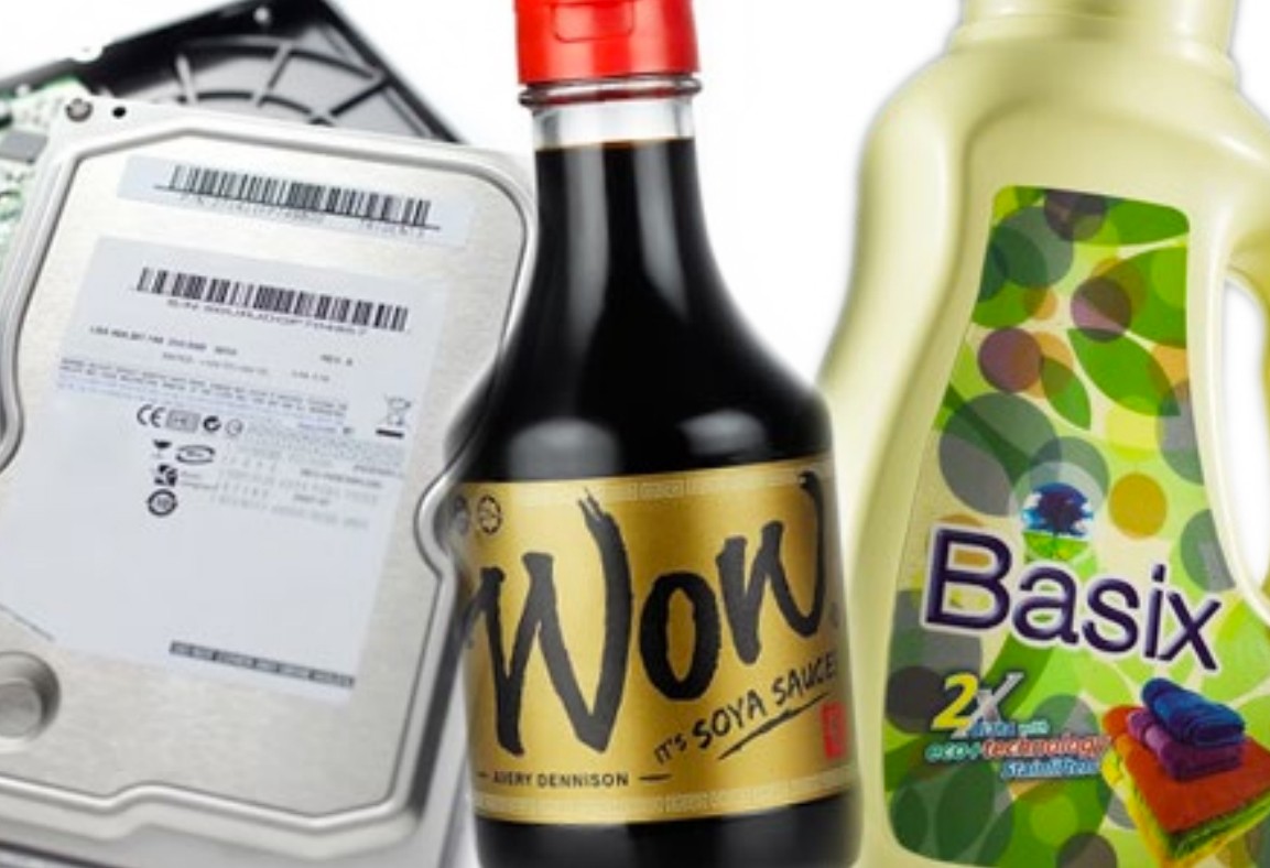 Mix & Match Sophisticated Labelling On Food And Electronics