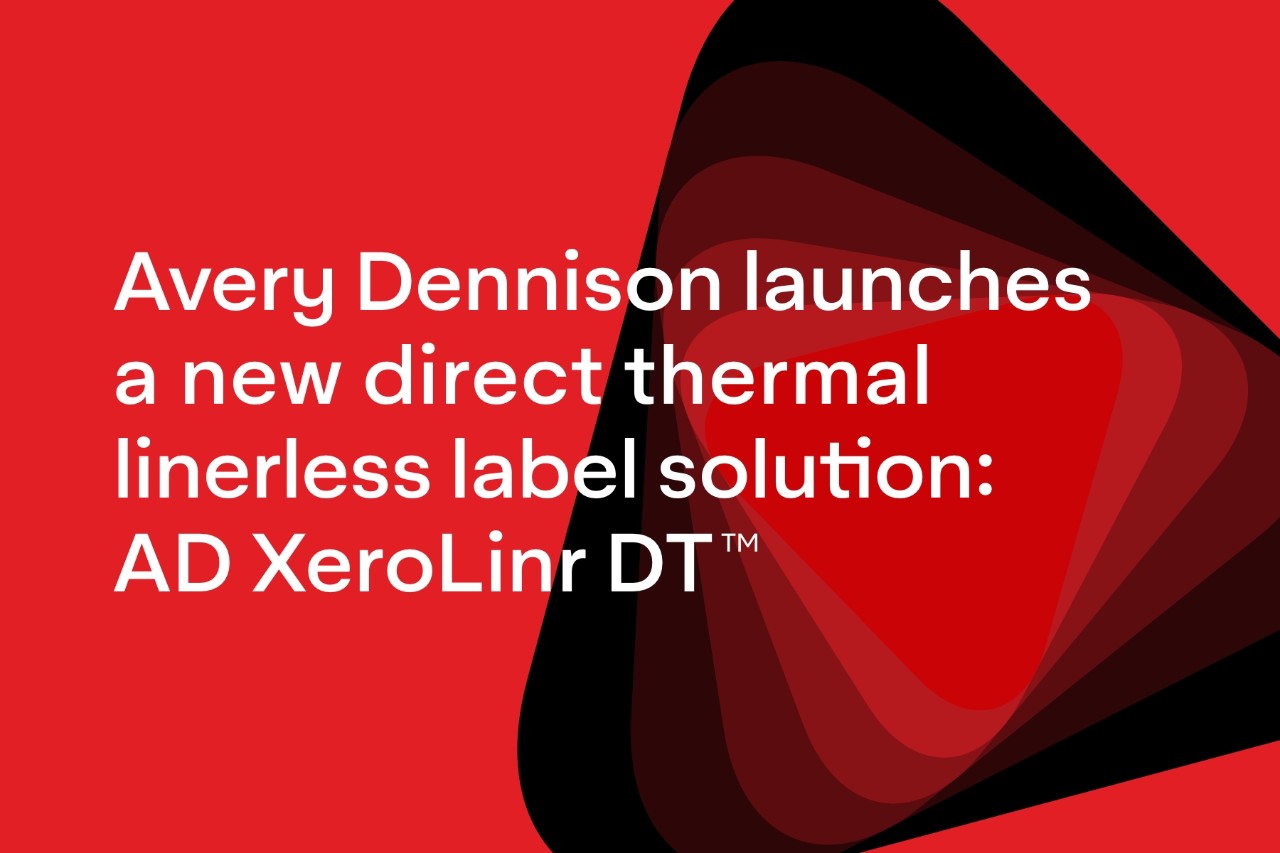 Avery Dennison launches a new direct thermal linerless label solution: AD XeroLinr DT™ 