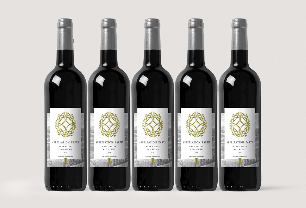 Blockchain enabled wine bottles