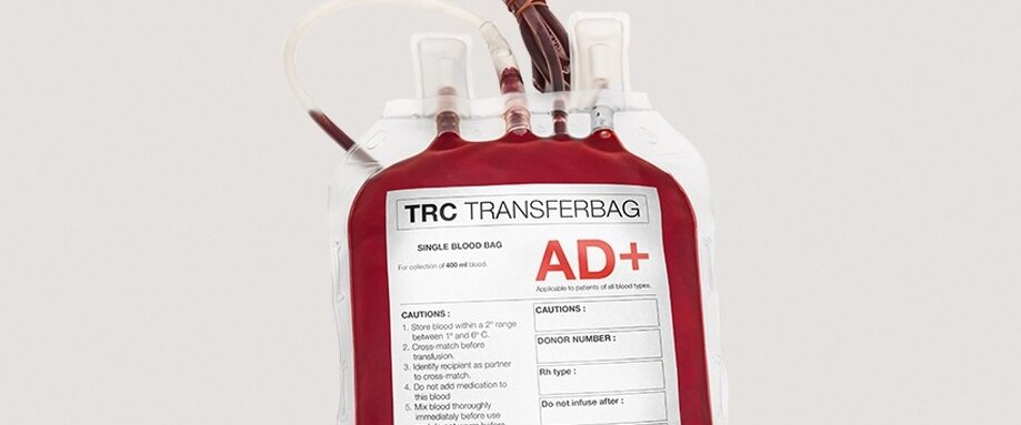 Pharmaceutical-Blood Bag Label